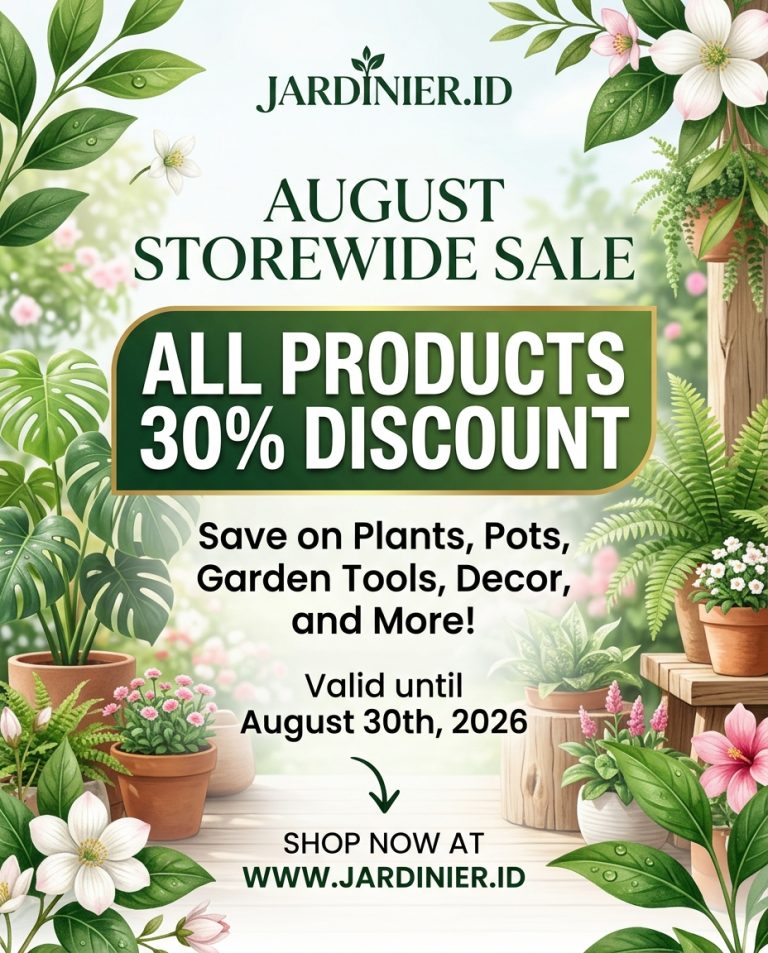 Jardinier 30 Discount August